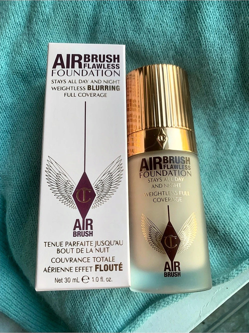Charlotte Tilbury Airbrush Flawless Foundation NWT 2 Cool Fair